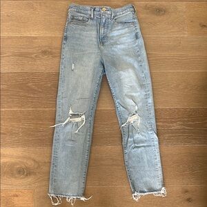 Express Super High Rise Mom Jean | 0